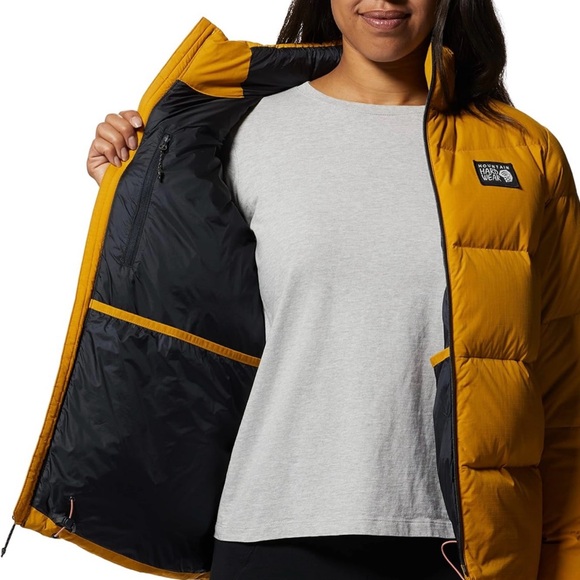 NWT Mountain Hardware Gold Hour Nevadan Down Short Puffer Jacket - Picture 7 of 12
